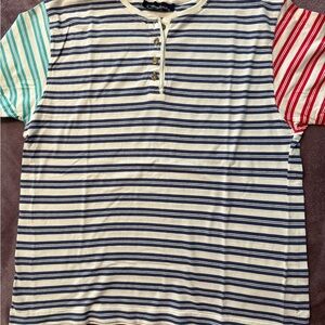 Catalina Multicolor Striped Short Sleeve Tee